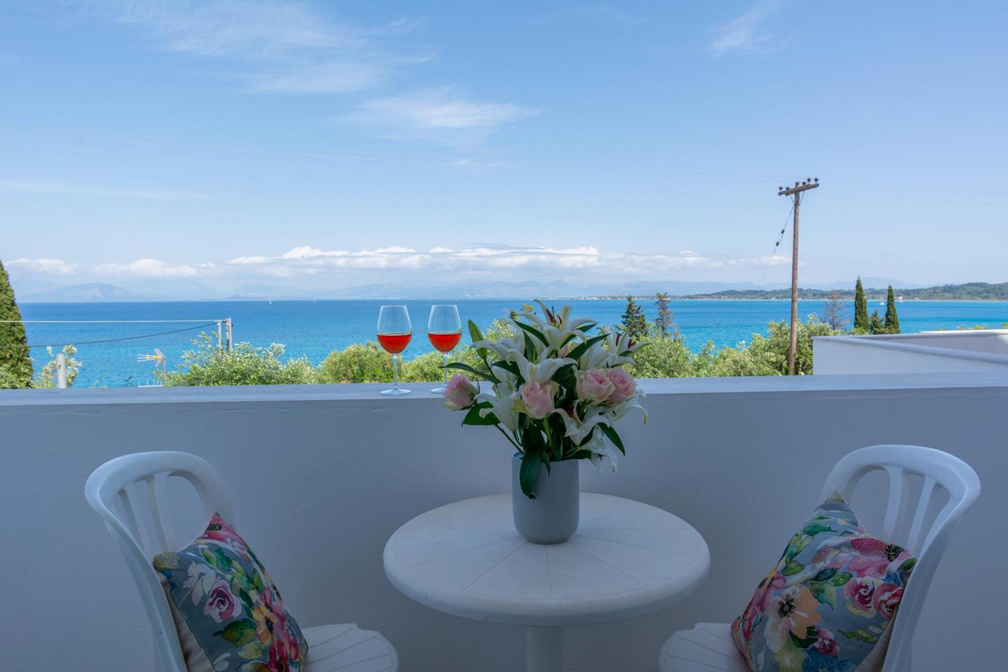 Corfu Aquamarine Aparthotel Notos Exterior foto