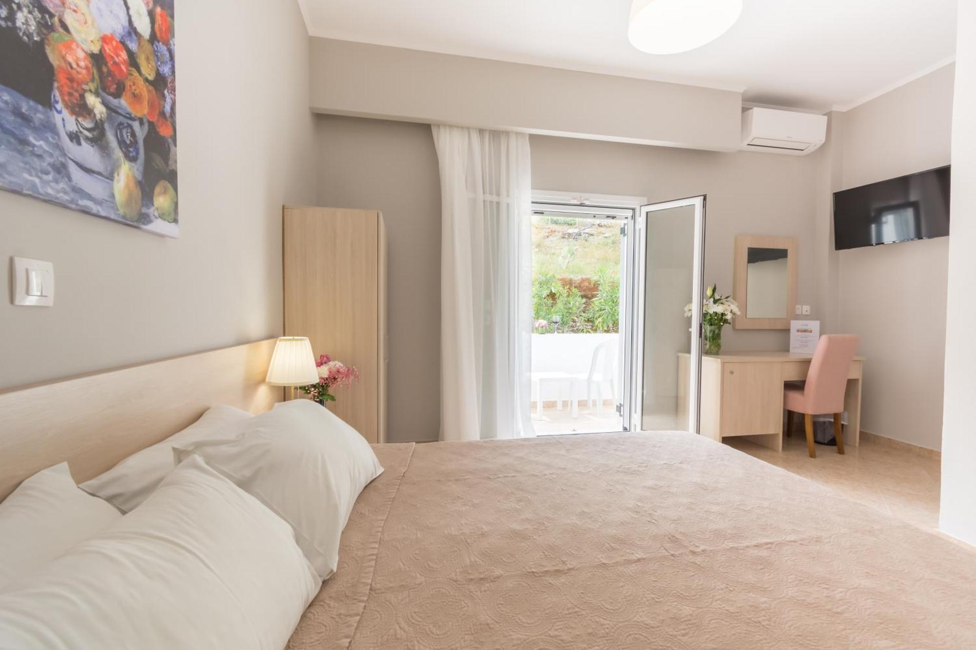 Corfu Aquamarine Aparthotel Notos Quarto foto